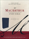 NKJV MacArthur Study Bible, Comfort Print  Navy Blue